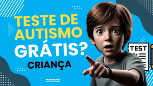 Capa do teste de autismo infantil