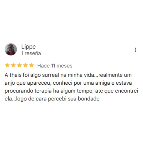 Opinião sobre a neuropsicóloga Thais Barbi